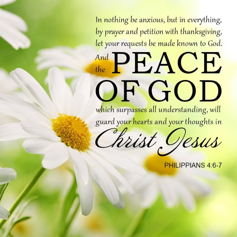 Peace of God - Philippians 4:6-7